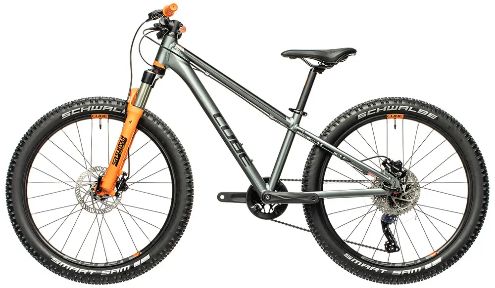 Cube Reaction 240 TM flash Grå & Orange – HardTail Mountain Bike