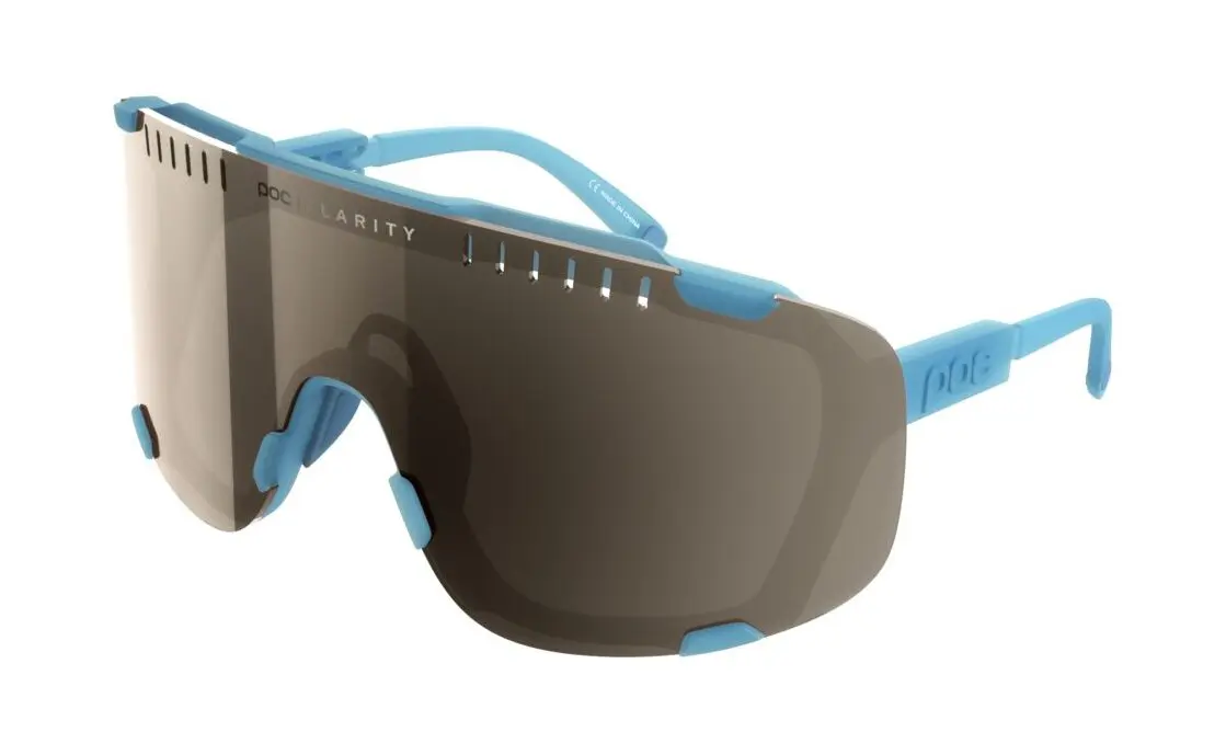 POC Devour Basalt Blue – Brown Silver Mirror Lens