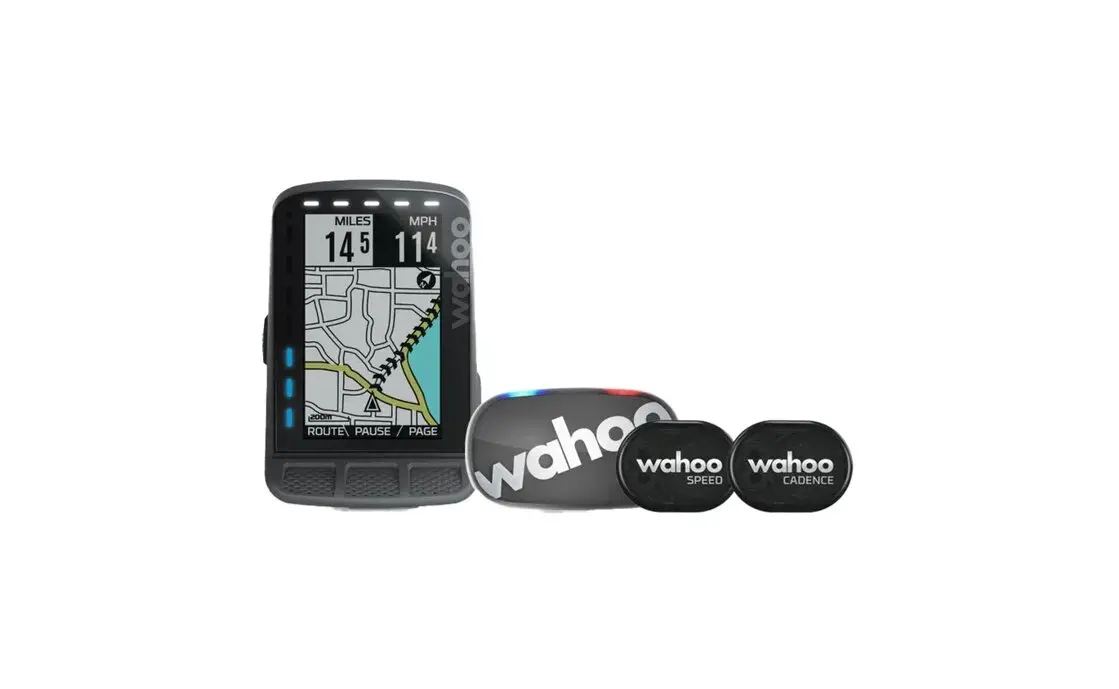 Wahoo ELEMNT Roam GPS-pakke (inkl. TICKR 2, RPM/Cad)