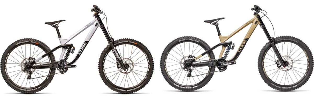 2021 Cube Two15 Pro and Cube Two15 HPC Downhill bikes 2021 Cube Two15 Pro and Cube Two15 HPC Downhill bikes