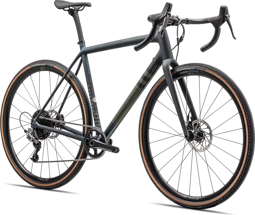 Specialized Crux Comp - 2023 dark green side view