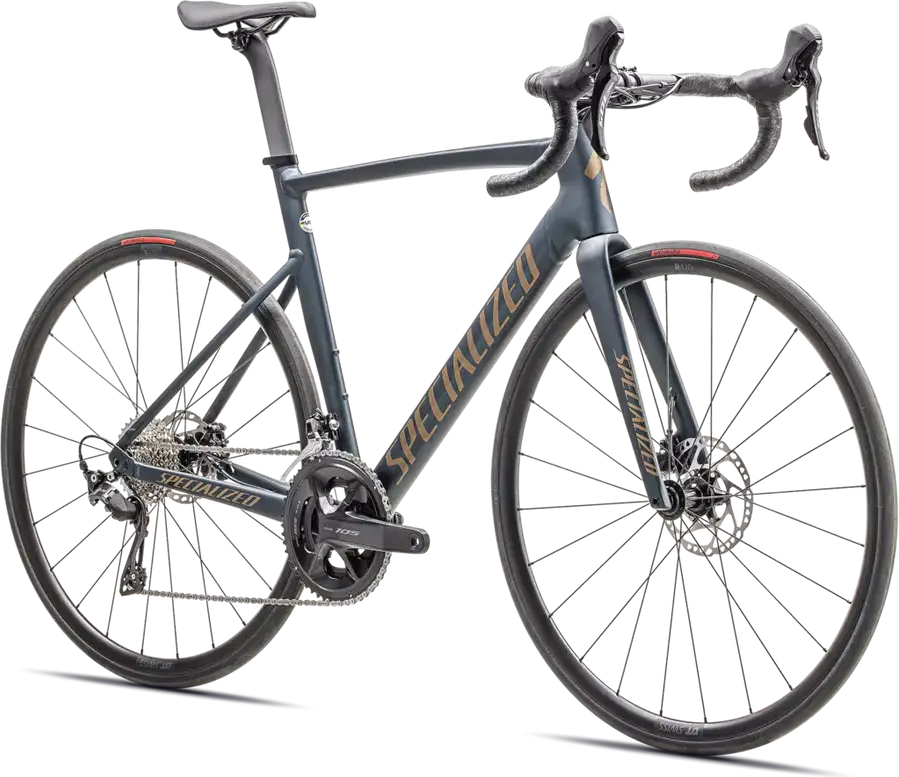 Specialized Allez Sprint Comp – 2025 - Satin Deep Lake Metallic - Burnt Gold Metallic-2