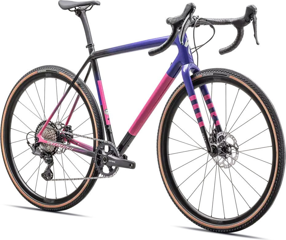 Specialized Crux Comp – 2025 - Gloss Carbon - Purple Haze - Rebel Pink - Birch