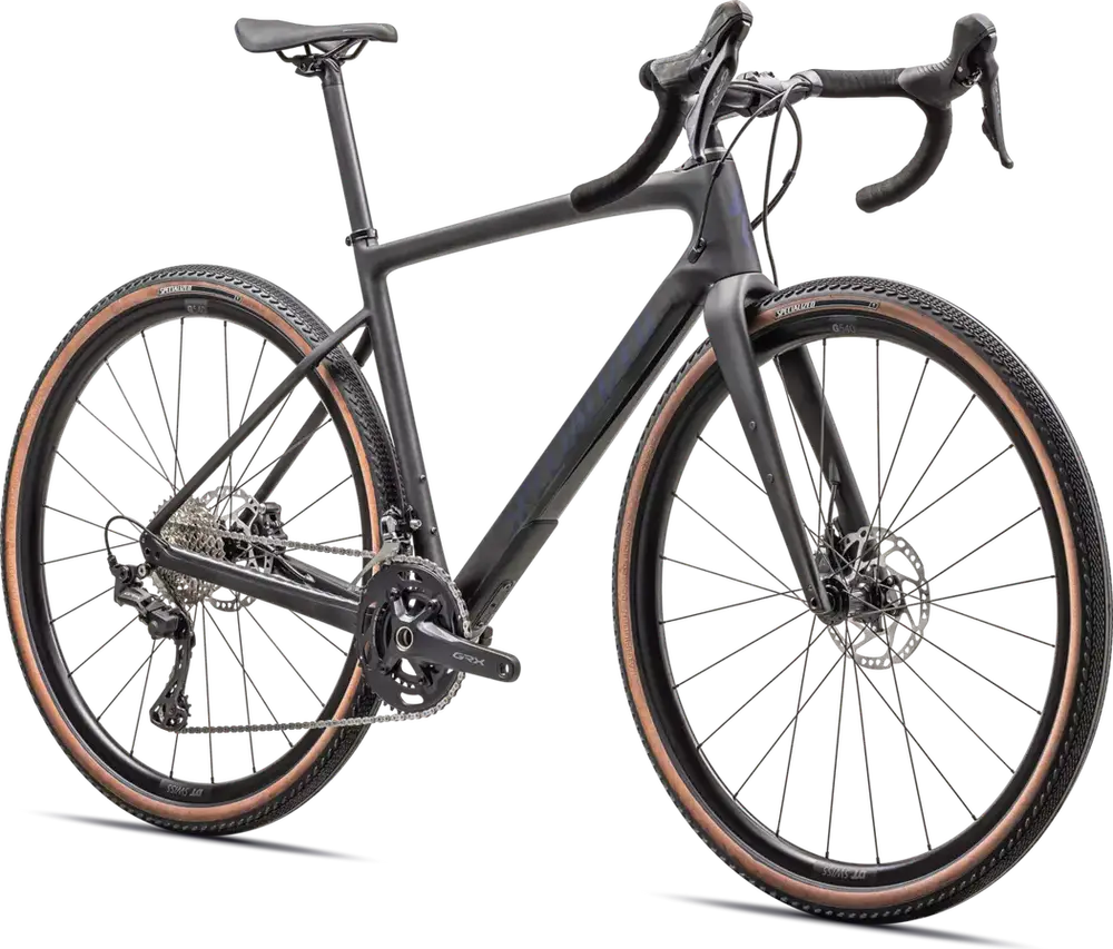 Specialized Diverge Sport Carbon – 2025 - Satin Carbon - Blue Onyx