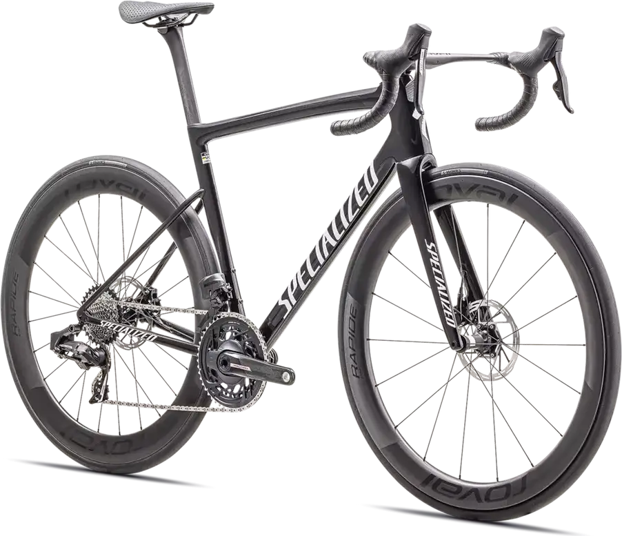 Specialized Tarmac SL8 Pro – 2025 - Gloss Carbon - Metallic White Silver